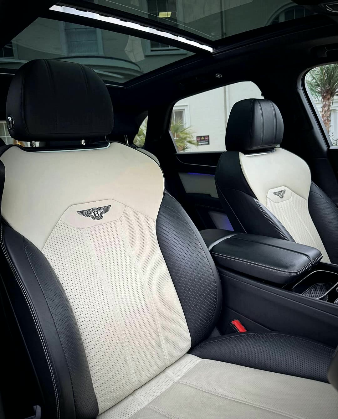 Bentayga linen interior