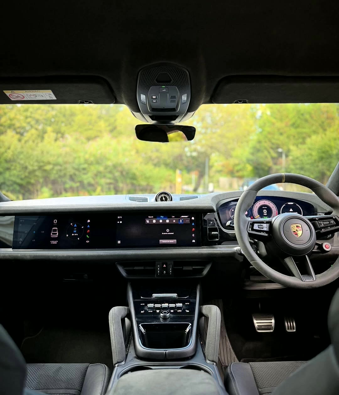 Cayenne Turbo cockpit